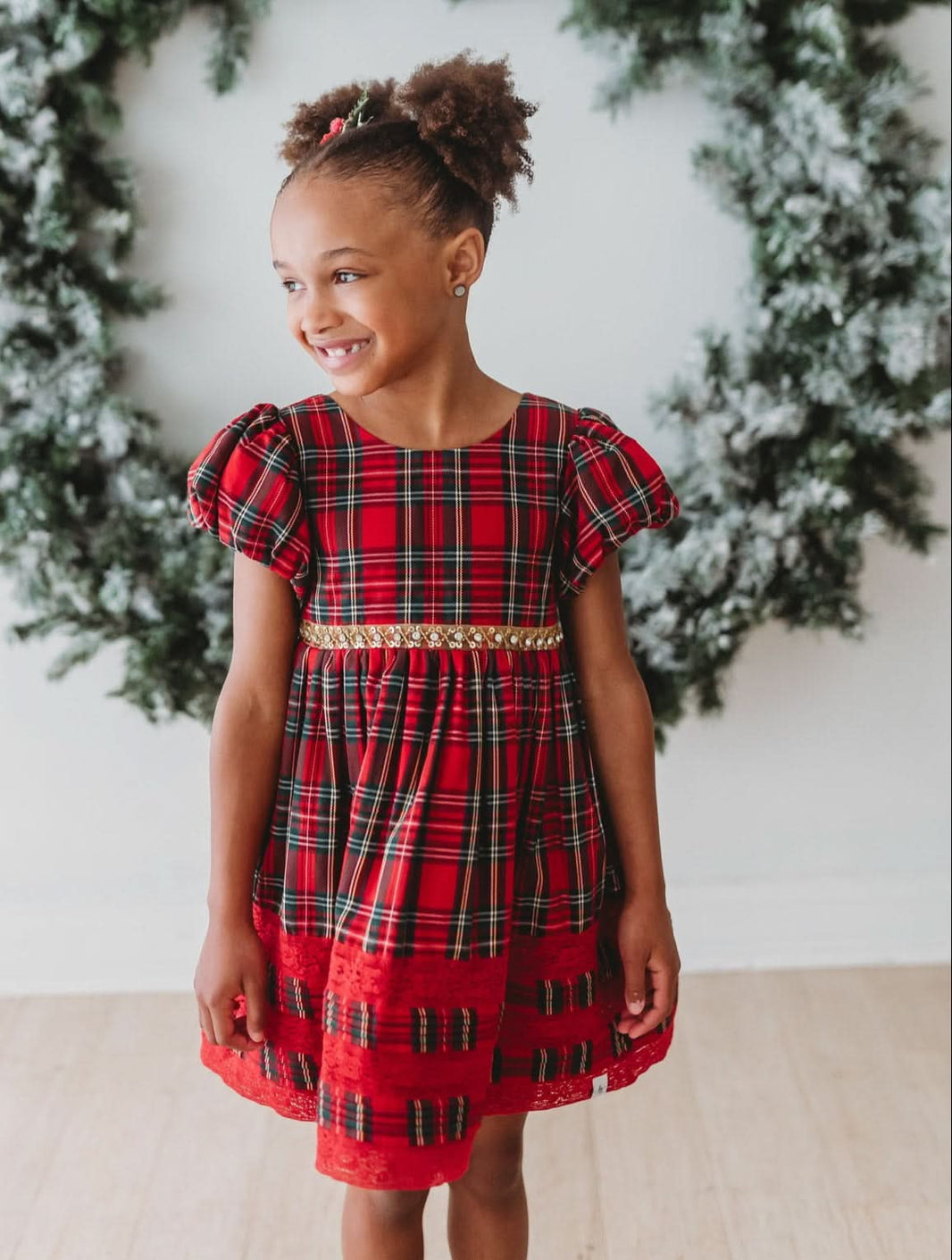 *PREORDER* Christmas Tartan Charlotte Dress - SwagglyLife Home & Fashion
